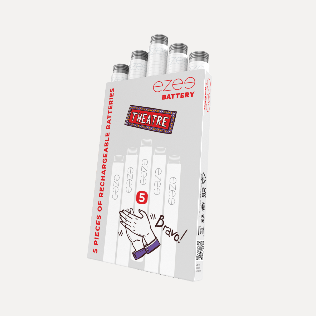 Stage Props Batteries 5 pcs.