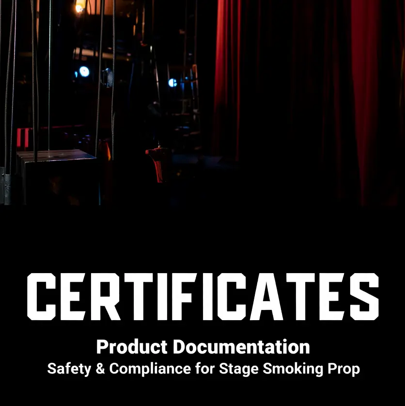 Certifikat och produktdokumentation